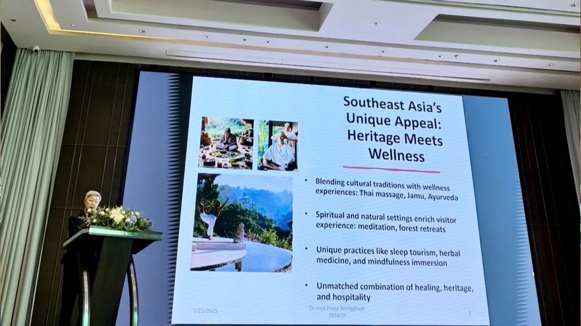 TMWTA participates in driving ASEAN cooperation at a regional meeting to promote the development of health tourism.